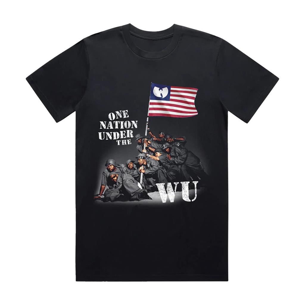Best Summer WuTang Clan Hip Hop Group American Retro Loose ShortSleeved TShirt for Unisex and Women