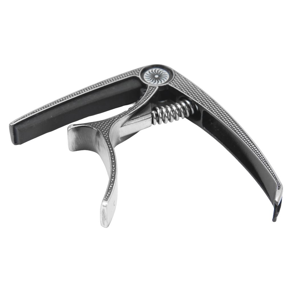 6 String Acoustic Capo High Strength Metal Universal Electric Guitar Capo for Performance