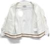 Max Mara 2319110332 CARTONE BURSON JACQUARD LOGO Jacket 38 whiteUsed