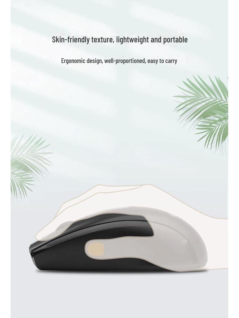 Fuller A02G Ergonomic Wireless Mouse for Office and Desktop