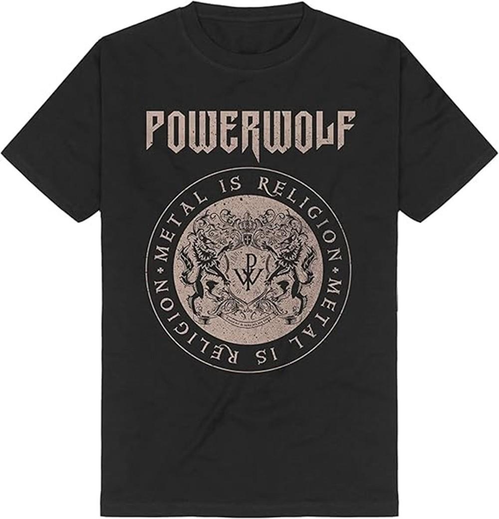 POWERWOLF Crest Circle T-Shirt L