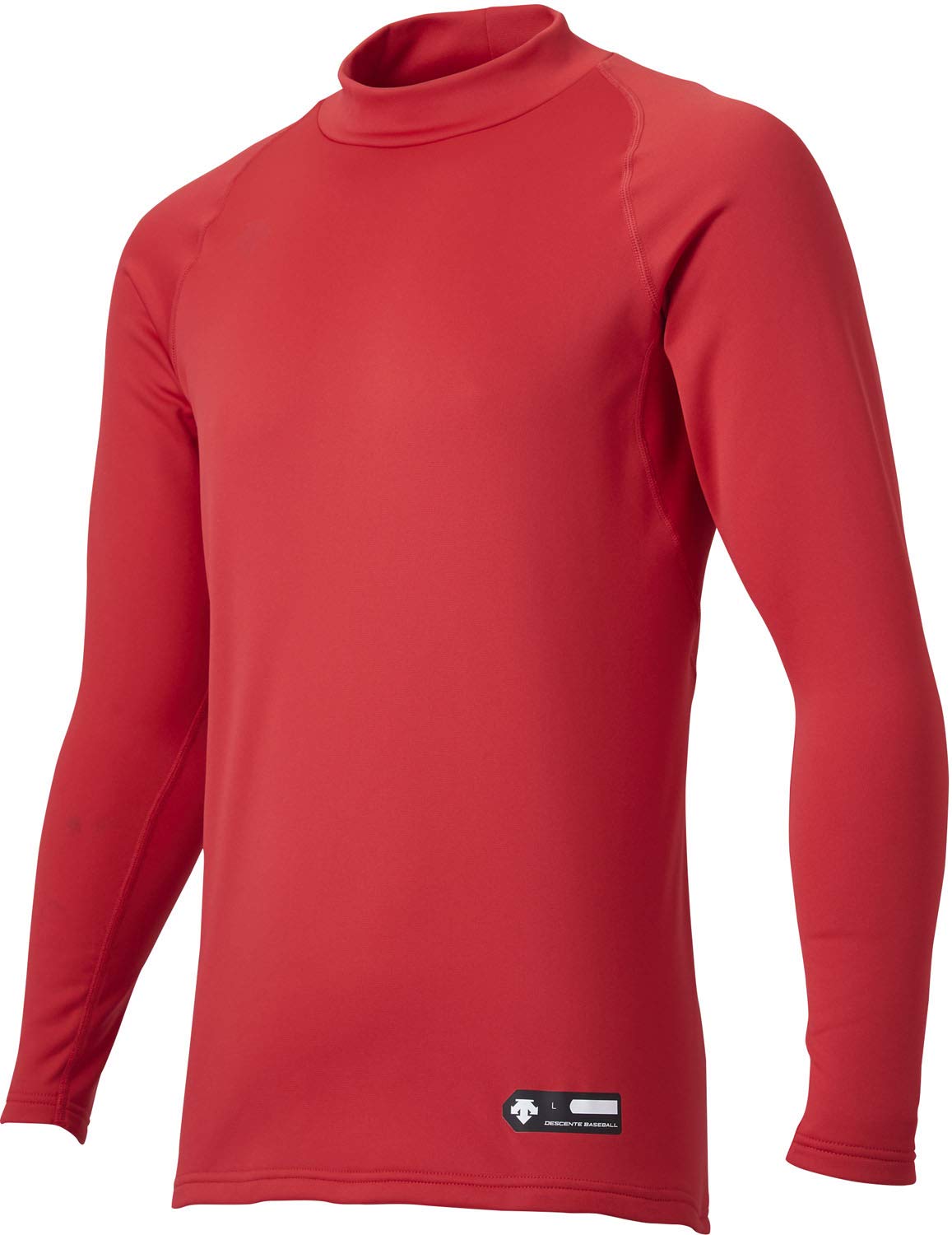 

DESCENTE High Neck Long Sleeve Size M STD-658 Undershirt, Red,