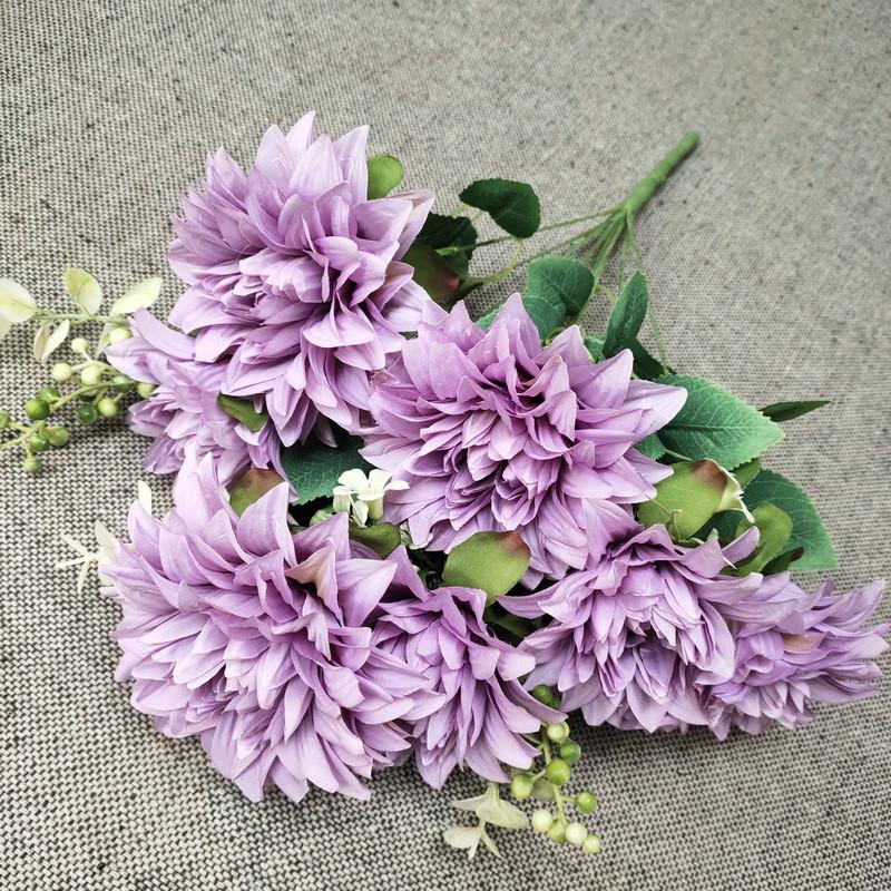 

Nordic Large Daisy Artificial Flower Bouquet For Home Decor And Wedding Arrangements