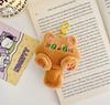 Funny Joy Cute Plush Kitten Doll Pendant Girl Backpack Doll Pendant Couple Bag Keychain Decoration Small Gift