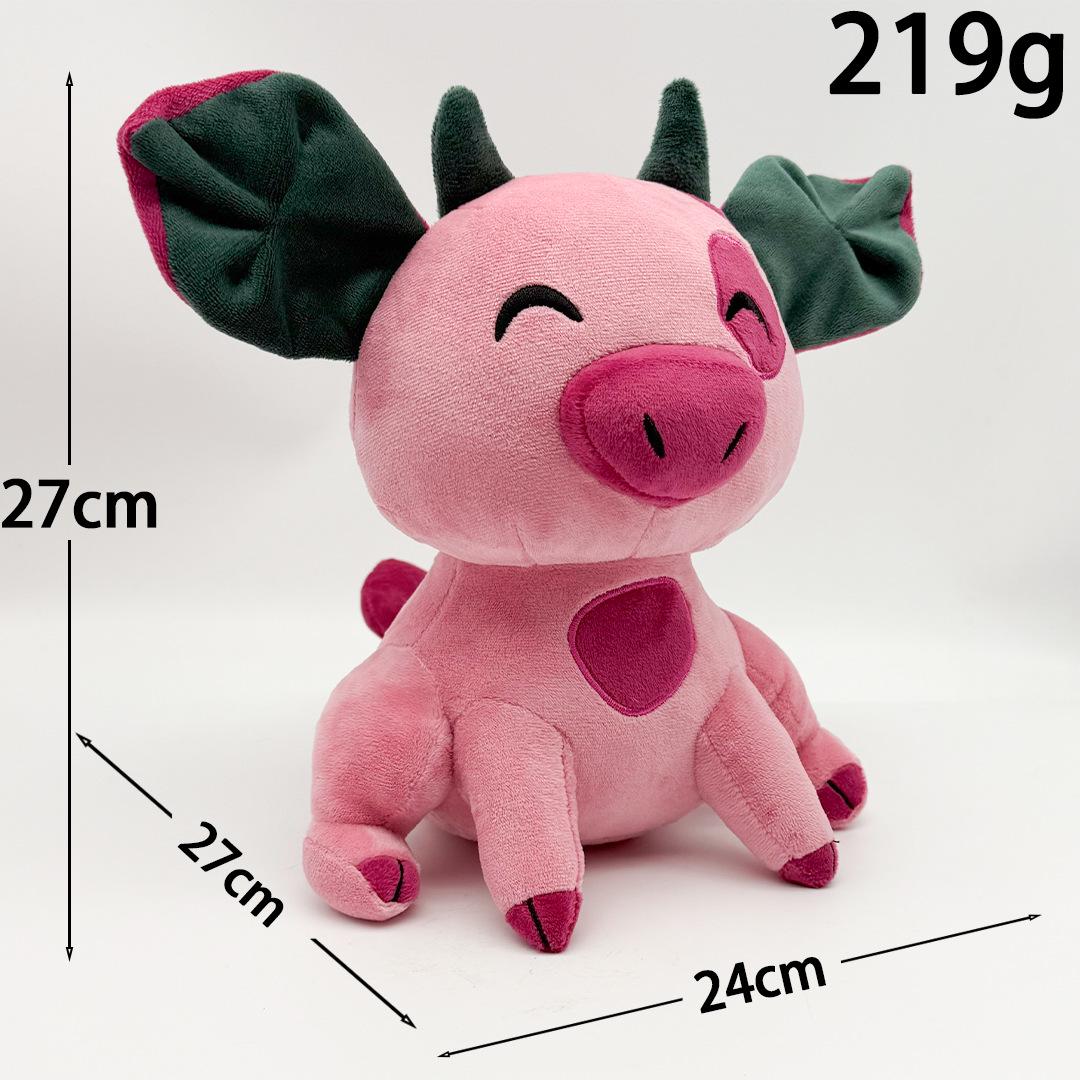 Helluva Boss & Hazbin Hotel Demon Pig Plush Toy As Shown