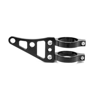2 peças de suportes para faróis de motocicleta, grampos de suporte para faróis, suporte para farol, garfo