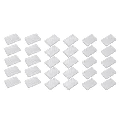 10pcs Tissue Culture Plate 96 Well Clear Polystyrene Cell Growth Culture Plate with Plastic Lid for