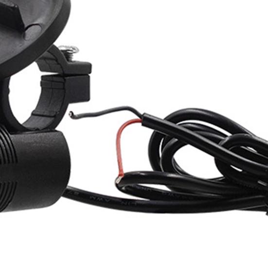 12V Motorcycle Phone Charger Single Port Waterproof USB Socket Handlebar Phone