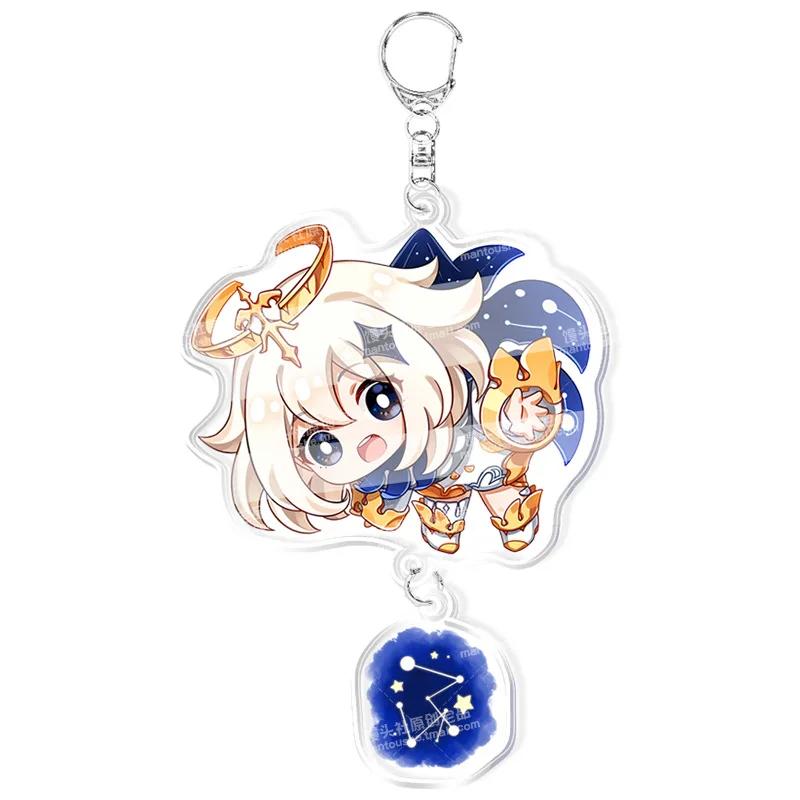 Hot Game Xiao Collei Tighnari Dori Nahida Keychain  Anime Accessories Key Chain Backpack Pendant Prop Fans Gift
