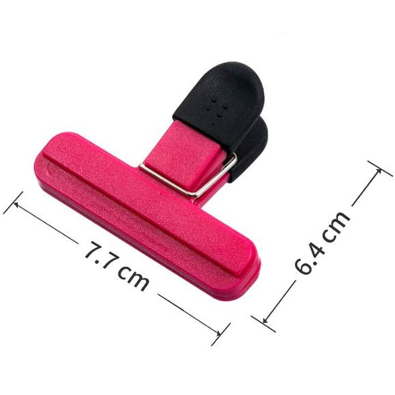 

Портативные зажимы для пакетов Кухонное хранение Еда Закуски Запечатывание зажимов для пакетов Запайщик Зажим Пластиковый инструмент Кухонная организация Аксессуары