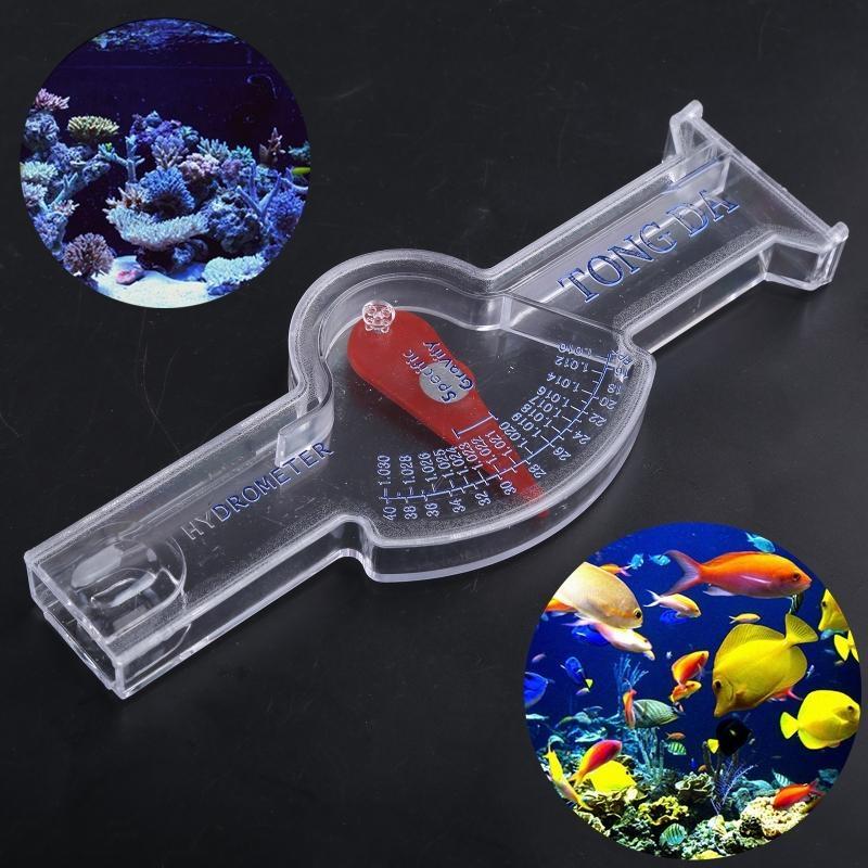 Plastic Hydrometer for Aquarium Accurate Salinity Tester Specific Test
