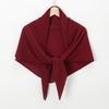 Pleated Square Scarf For Women Muslim Chiffon Hijabs Shawl Solid Crinkle Headscarf Wraps Islamic Turban Headband Bandana Foulard