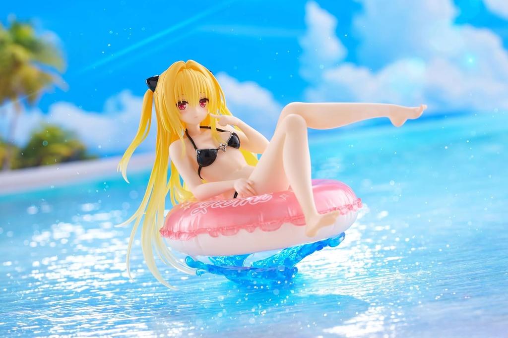 To LOVEru Trouble Darkness Aqua Float Girls Figure Golden Darkness -