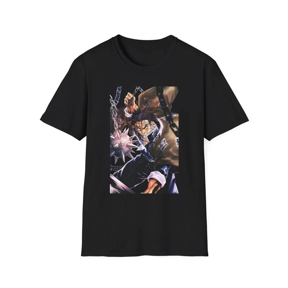 Gyomei Himejima Tee Anime TShirt Graphic Tee Unisex Jersey Shirt Demon 1 S
