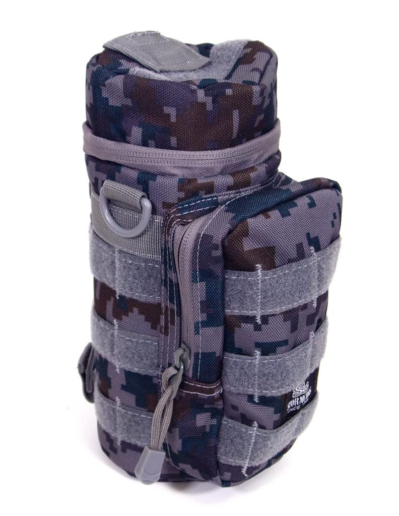 Stormcloth Military Water Bottle Bottle Plastic Bottle Force Camouflage Digital 1564 Cover, Cover, Cover, 500ml-1L, Self-Defense (ASDF Camouflage),