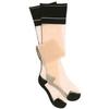 Seamed Sheer Thigh High Stockings Contrast Top Cuban Heel Backseam Stockings Nylon Stockings Hosiery for Women Girls