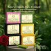Khadi Natural Herbal Soap Gift Set 10 Soap Pack of 1 | Handcrafted Essential Oil Soaps | Gentle Natural Cleansing