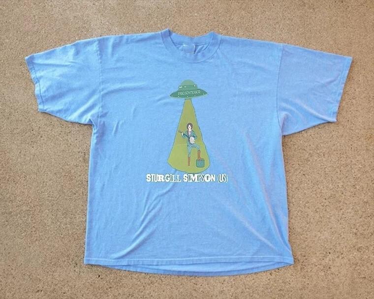 Sturgill Simpson Die With Your Boost On 2014 Tour T Shirt Full Size S-5XL Unisex T-Shirt XXL