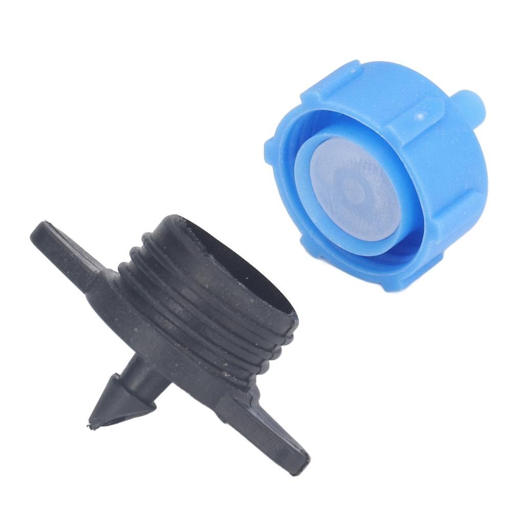 100pcs 2 L/H / 4 L/H / 8 L/H Irrigation Drippers Drippers for Drip Irrigation Shrub Watering синий