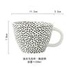 330ml Keramický hrnek s uchem Šálek na kávu Šálek na odpolední čaj Šálky na mléčný čaj Hrnky na mléko Hrnky na kávu Nápojové sklo Šálek na čaj Sklenice na vodu