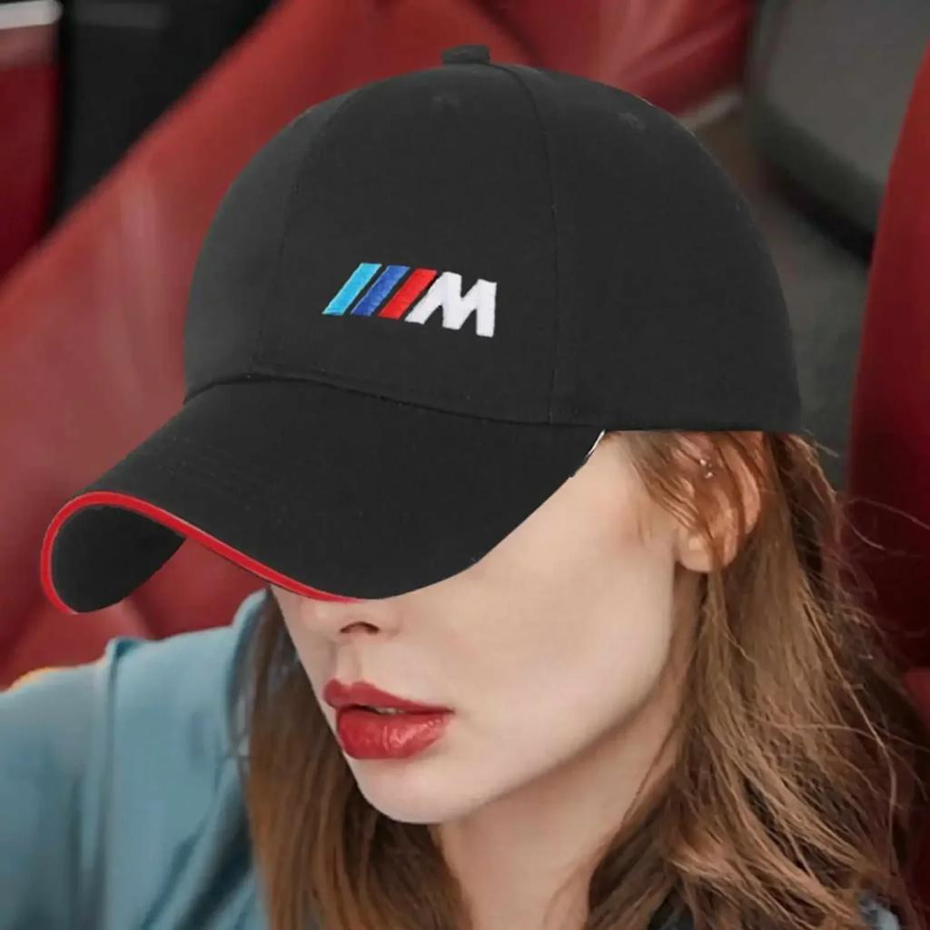 Cotton Design LOGO Baseball Cap Fashion Letter Embroidery Sun Hats For BMW Performance F10 E90 F20 E46 E60 E70 E39 E36 E87 E92
