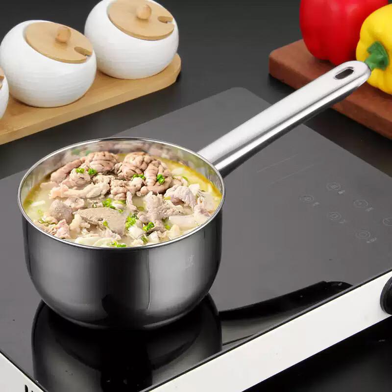 Quanshi Stainless Steel Water Ladle, Set of 2, Commercial Kitchen Soup Spoon, Water Scoop, Hair Washing Bowl, Water Dipper