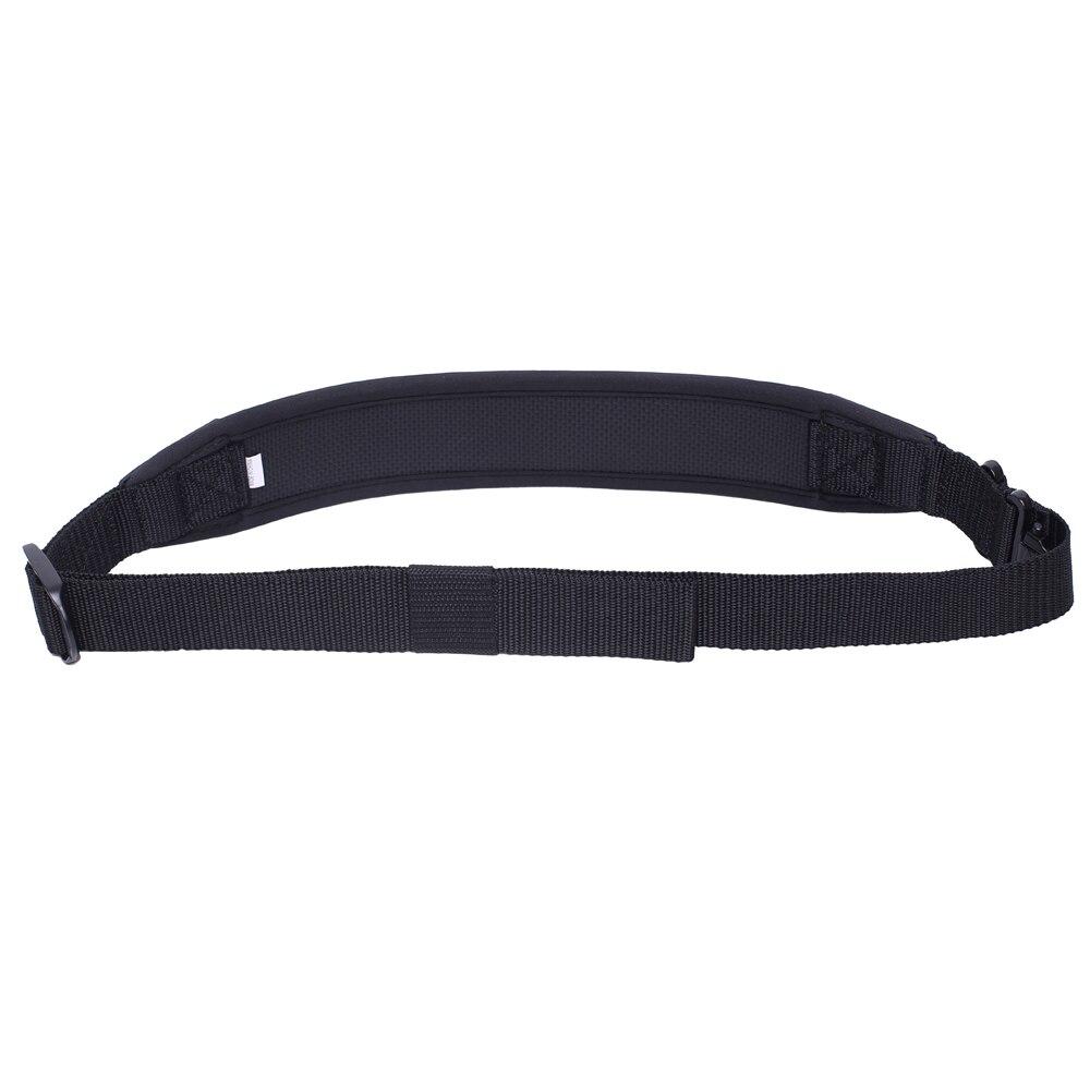 écharpe réglable en Nylon pour fusil à 2 points, avec anneau d'épaule -Camo Black - Bretelles pour fusils et carabines (13501783