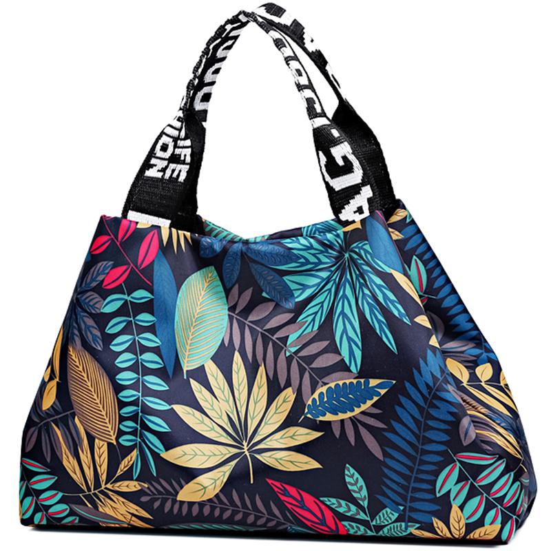 Lightweight and Simple Handbag, Can Be Carried on One Shoulder, Printed, Suitable for Traveling and Gatherings