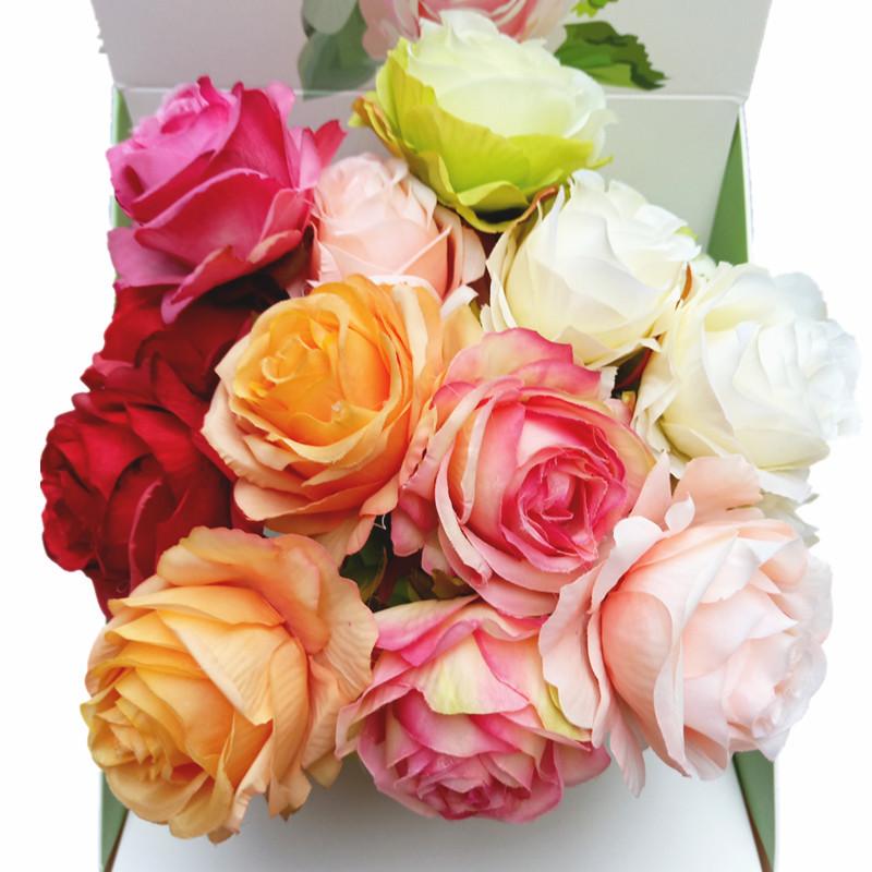 4Pcs Rose Silicone Gel Pen Simulation Flower Valentine's Day Gift Pen School Office Stationary Student Pen Kids School Supplies