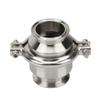 3/4'' 1'' 1.5'' 2'' 2.5'' Sanitäres Tri Clamp Rückschlagventil Einwegfluss Edelstahl SS 304