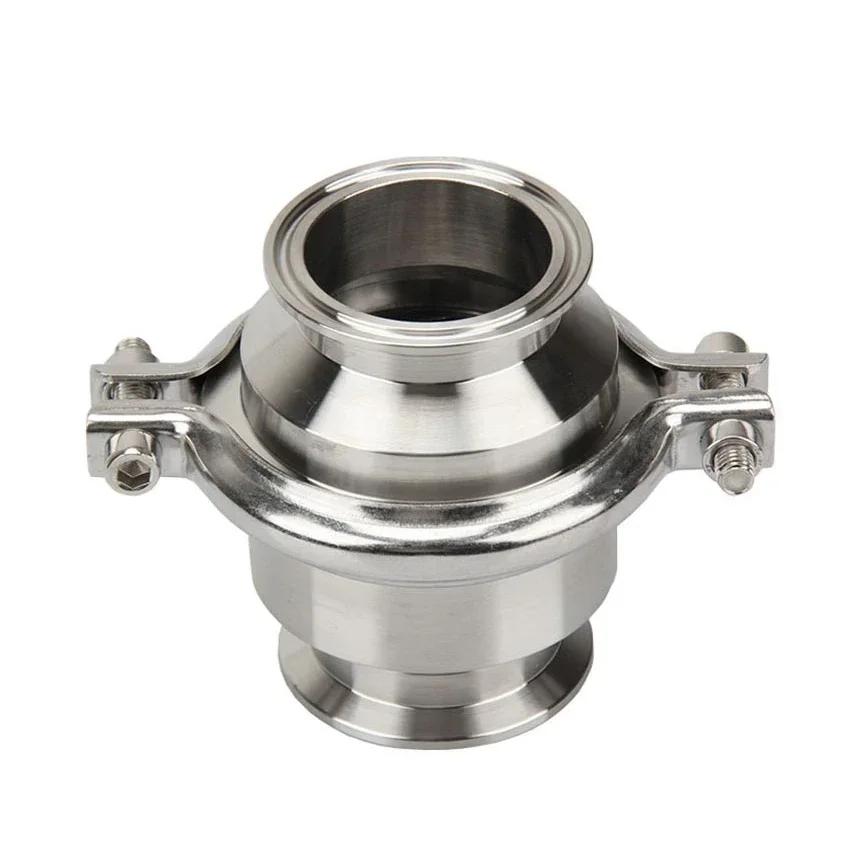 3/4'' 1'' 1.5'' 2'' 2.5'' Sanitäres Tri Clamp Rückschlagventil Einwegfluss Edelstahl SS 304