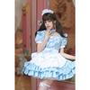 Cosplay Soft Girl Maid Dress Pure Cute Pink Maid Uniform Suit Role Play Skirt