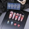 Cartoon Halloween Element Nail Silicone Mold Ghost Skull Pumpkin Grave Shape Carving 3D Jewelry Soft Template Manicure Supplies