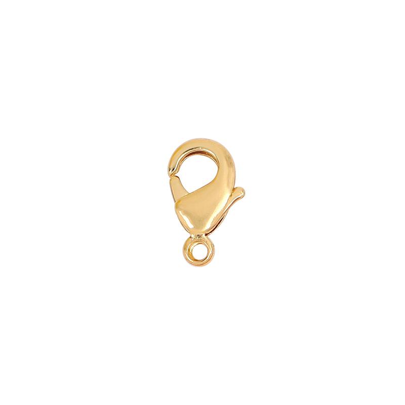 14k Gold-Filled Karabinerverschluss Verlängerungskette für DIY Schmuck