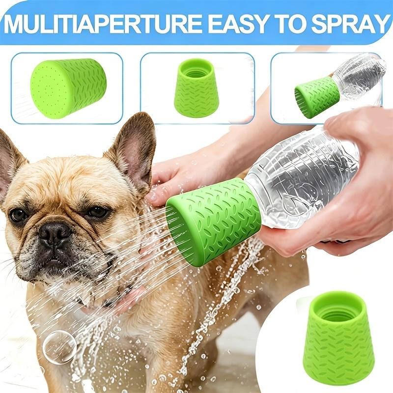 [FUTURE Pet Shower Head] Silicone Pet Shower Head | Portable Dog Bathing And Outdoor Drinking Nozzle, Multifunctional Shower Spray Head - Pet