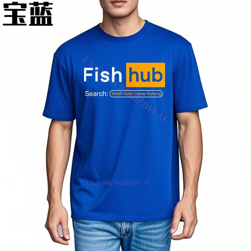 Unisexs T Shirt Streetwear Everyday Tees Fishhub Search Small Unisex I Workout Summer Tshirt New Arrived Soft Cotton Teeshirt Dai