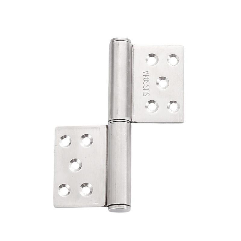 Removable 304 Stainless Steel Flag Hinge for Bathroom and Fire Doors