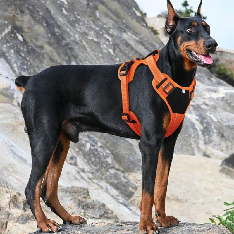 Dog Vest Adjustable Training Harness for Large Medium Dogs Harnesses Strong Multifunctional Leash Harness Soft Handle