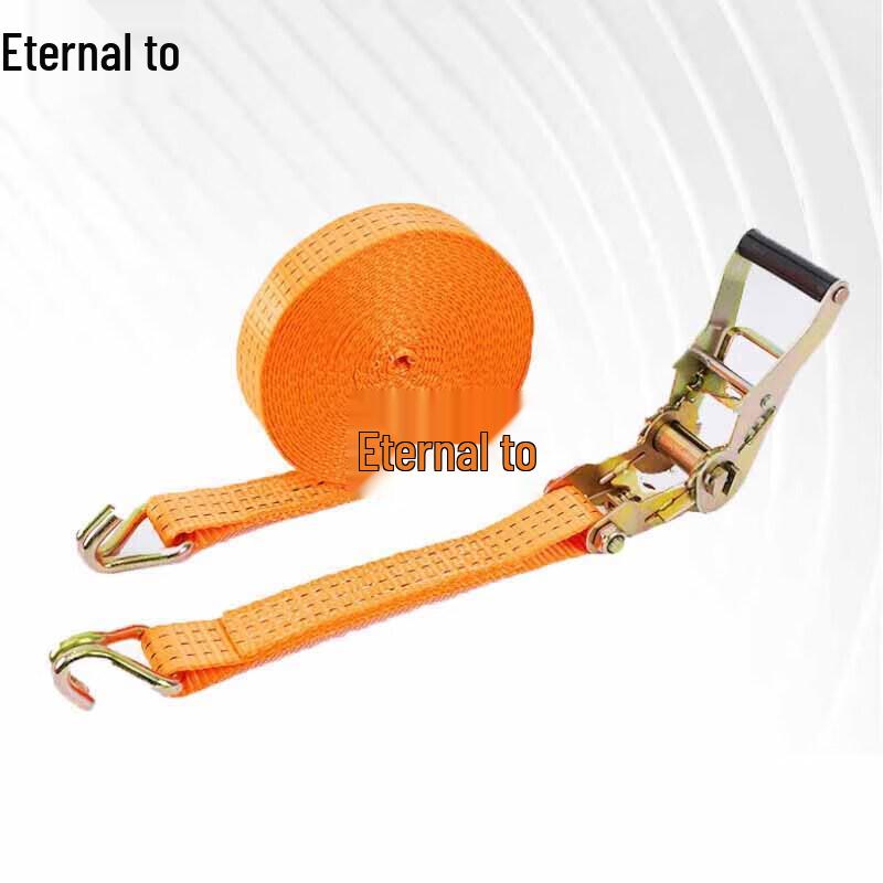 Yongzhi Orange Polyester Ratchet Tie-Down Strap