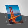 BlueValley A3 Picture Frame, Acrylic Stand, Acrylic Photo Frame, Double-Sided Clear Poster Frame, Stand-Type Photo Frame for Displaying Pictures, Post