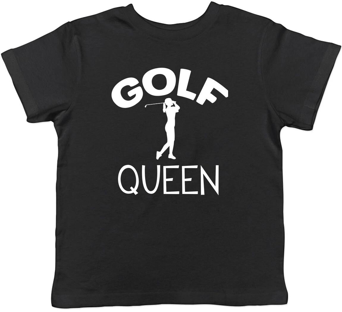 Golf Queen Childrens Kids T-Shirt Boys Girls 100