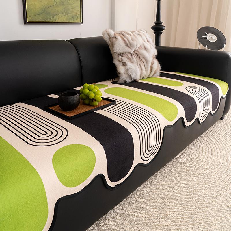 

Зимняя подушка для дивана, неровная утолщенная детская вельветовая, для прямого дивана, специальная, не линяющая, машинная стирка, чехол для диванной ткани 90*90cm