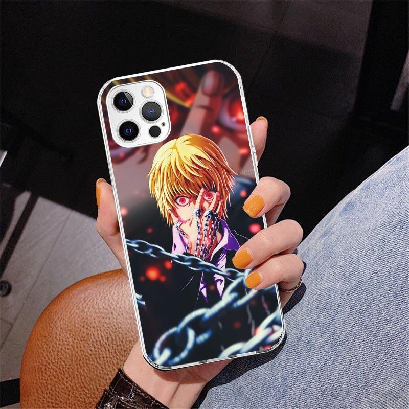 

Hunter X Kurapika Phone Case For iPhone 17 Air 16 Pro Max 16E 15 + 14 Plus 11 12 13 Mini 7 8 SE Gift Print Cover Fundas 16 Pro M iPhone 15