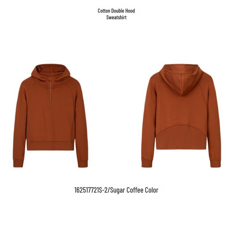 ANTA Women s Half-Zip Pullover Sweatshirt S