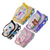 Pencil Bag Cartoon Style Large Capacity Plastic  Clear PVC Portable Large Pencil Case for Stud