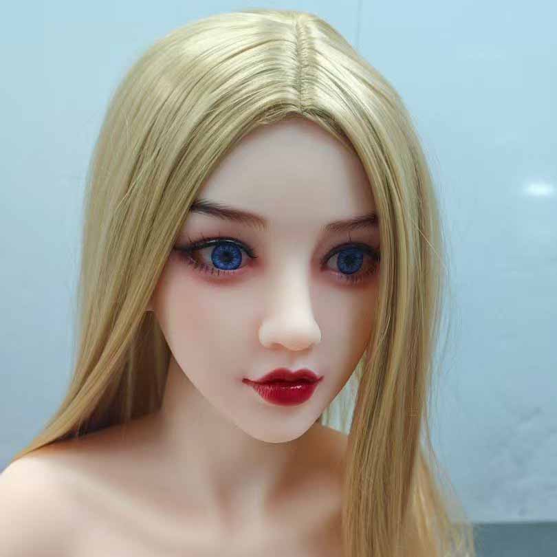 Rozhraní M16 Vhodné pro 135-172 cm Pevná panenka TPE Hlava Orální sex Vynikající make-up Sex Dolls Příslušenství Muži