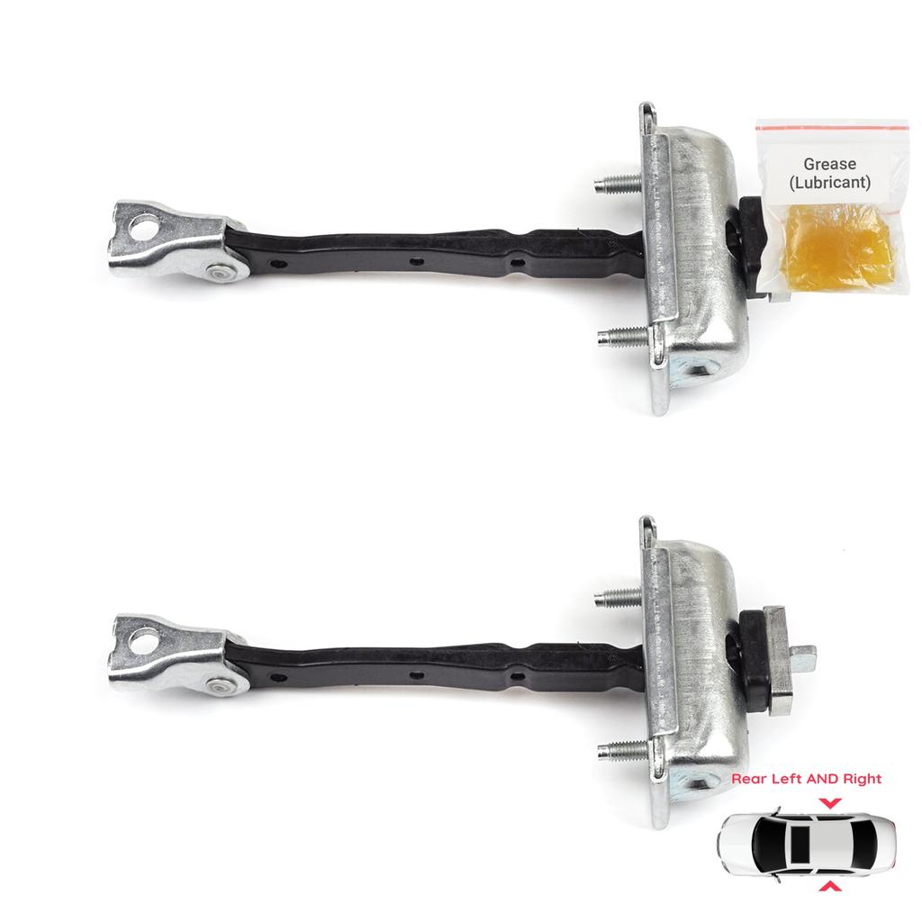 BDP1243-1 2 Pieces Rear Left AND Right Door Catch Hinge Brake Stop Check Strap Limiter for Vauxhall Opel Zafira Tourer C P12 2011-2019 39045011