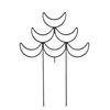 Metal Indoor Plant Trellis for Climbing Plant Small Garden Trellis for Potted Plant Outdoor Flower Plant Support