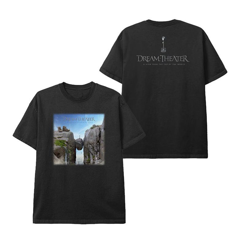 

Dream Theater The Dream Theater Band American Avantgarde Metal Dark Rock American Loosefitting Versatile Short Sleeve 4XL