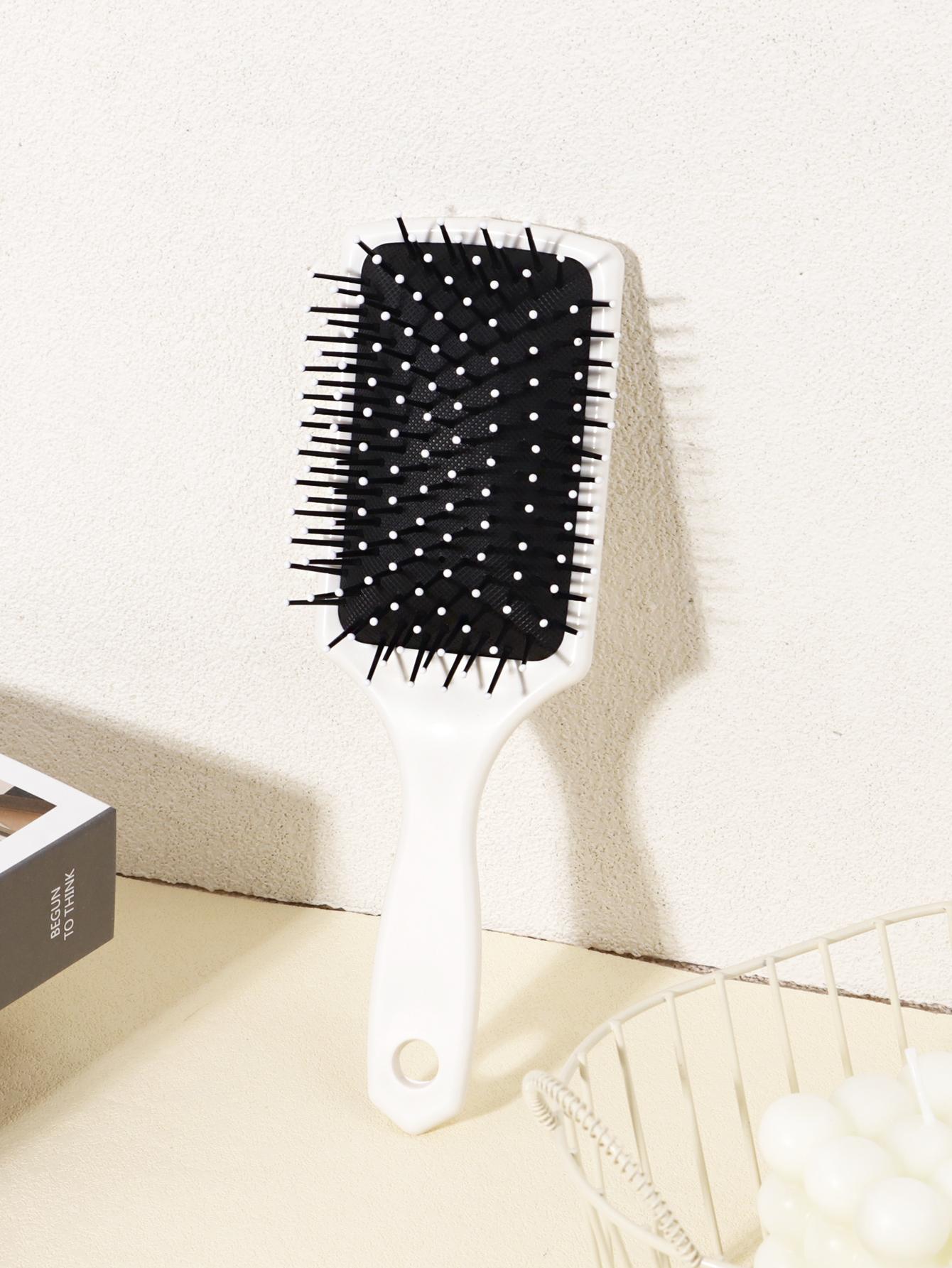 

1piece airbag massage hair brush, exfoliating anti-static comb, ABS plastic handle,Special for real hair wigs